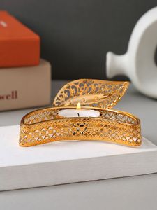 New Decorative Ramadan Metal Single <b>Tea</b> Light Holders With Modern Designs For Festive <b>Lighting</b> And Home Decor - Product Image 5