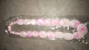 Collar de cuentas de resina personalizado de nuevo diseño, joyería de moda para mujeres y niñas, ideal para fiestas y bodas - Product Image 3