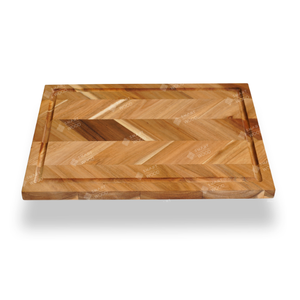 Planche à découper en acacia de qualité supérieure - Design rectangulaire avec poignée - Vente en gros et au détail - Product Image 1