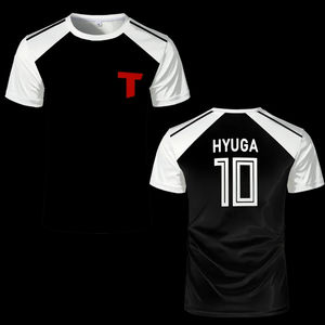 T-shirt d'anime Hyuga Animation Cosplay à manches courtes imprimé en 3D, maillot de football, t-shirts pour hommes, vêtements de créateur - Product Image 1