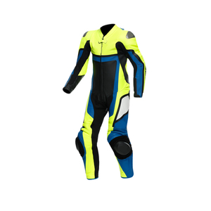 Traje de moto de cuero de vaca de alta calidad Unisex estilo de carreras personalizado último diseño ropa deportiva para montar en bicicleta de motor - Product Image 1