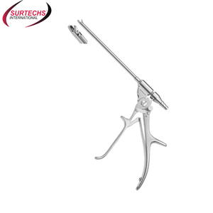 Surtechs Manual Rodilla Artroscopia Punzón 5,0mm Acero inoxidable Succión PUNCHES Instrumentos quirúrgicos Base Material metálico - Product Image 1