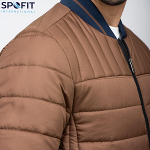 Vêtements d'extérieur, veste à capuche personnalisée, unisexe, hiver, imperméable, rembourrée, bomber, chaude, épaisse, doudoune, vêtements décontractés - Product Image 4