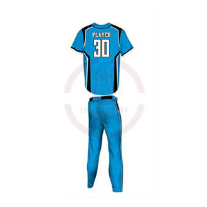 Ensemble d'uniformes de baseball et de softball pour jeunes à séchage rapide sur mesure vêtements de sport d'été respirants broderie maillots de style doux pantalons OEM - Product Image 3