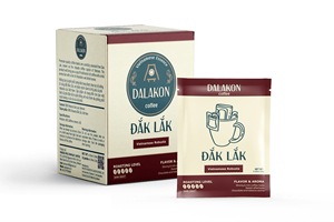 กาแฟโรบัสต้าบด 100% ยี่ห้อ DALAKON จากเวียดนาม คั่วเข้ม รสขม มีคาเฟอีน บรรจุในถุงซิปล็อค - Product Image 3