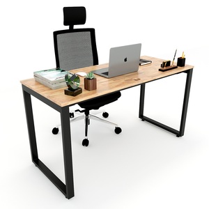 HBRT003-Minimalist Concept 140x60 Assembly <b>Desk</b> Dual Motor Rectangular Computer Table for Office or Bedroom <b>Solid</b> <b>Wood</b> - Product Image 2