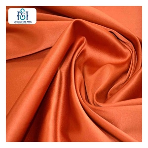 Tela de satén suave tejida de Spandex de poliéster de alta calidad 150D 240GSM tela de satén de Rusia para vestido de dama proveedor mayorista a granel exportador - Product Image 6