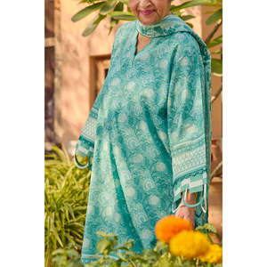 Traje de 3 Piezas Estampado para Mujer con Dupatta, Colección CL-52692B - Product Image 4