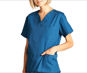 Ensemble d'uniformes médicaux en toile confortables et personnalisés unisexe Vente en gros directe d'usine pour les infirmières et les médecins Vêtements d'hôpital - Product Image 6