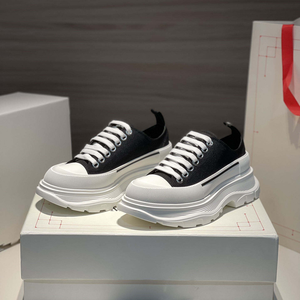 Chaussures en toile unisexes de luxe à plateforme, style décontracté et tendance, à lacets, pour hommes et femmes, collection 2026, de haute qualité, de marque originale - Product Image 5