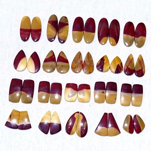 Paire de pierres précieuses en vrac pour la fabrication de bijoux. - Product Image 2