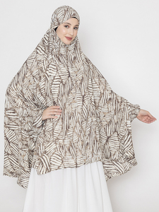 Hot Selling New Design <b>Womens</b> <b>Muslim</b> <b>Dresses</b> Floral Print Full Namaz Makhna Available at Wholesale Price From India - Product Image 2