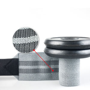 Bande de poignet pour haltérophilie, flexible, respirante, antidérapante, couleurs personnalisables, logo, tailles unisexes 40 cm/60 cm/100 cm, complète - Product Image 6