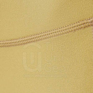 Pantalones de gimnasia personalizados para mujer, mallas para correr de color sólido con cierre de cintura elástica, mallas de Yoga de nuevo estilo hechas en Pakistán - Product Image 5