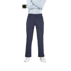 Pantalon de survêtement de haute qualité personnalisé unisexe taille moyenne élastique évasé Jogger 100% coton - Product Image 2