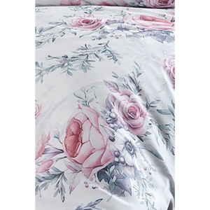 Juego de Funda Nórdica Varol Royal Satin 300TC ROSALINDA, Estilo Princesa Floral para el Hogar - Product Image 1