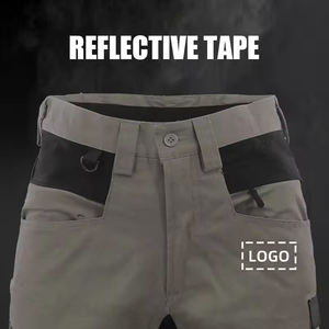 Nouveauté Pantalon respirant imperméable personnalisé pour hommes Pantalon olive tactique Pantalon de randonnée multi-poches Pantalon cargo - Product Image 4