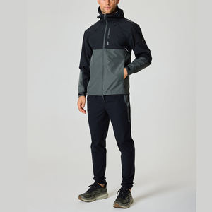Nouvelle arrivée Veste coupe-vent de sport pour homme Légère Imperméable à l'eau Veste coupe-vent à capuche personnalisée pour la randonnée pour homme - Product Image 5