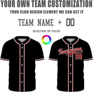 Maillot de baseball en polyester respirant personnalisé pour hommes, uniforme de softball OEM ODM avec logo pour les équipes scolaires, chemise de teamwear - Product Image 4