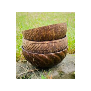 ชามมะพร้าวงานหัตถกรรมธรรมชาติสำหรับใช้ในบ้านและห้องครัวชามเปลือกมะพร้าวออกแบบตามสั่งโดยผู้ผลิตเวียดนาม - Product Image 1