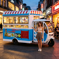 Solution tout-en-un : camion de restauration mobile personnalisable en acier inoxydable avec cuisine complète, équipement de restauration rapide et suivi GPS