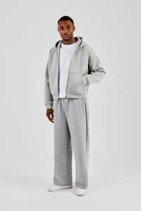 Chándales de Hombre con Capucha, Gruesos, Lisos, Casuales, de Punto, de Poliéster y Algodón - Product Image 3