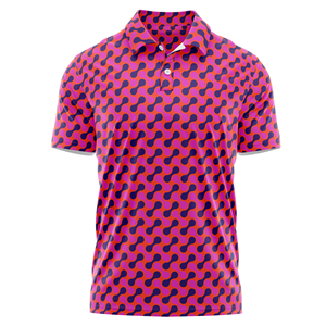 Polo de golf Qui Dry con logotipo personalizado para hombre, sublimación de rendimiento impresa en tela de poliéster Spandex, decoración de botones de seda - Product Image 6