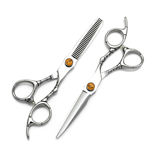 Tondeuse à cheveux supérieure professionnelle faite poignée ciseaux finition ciseaux de coiffeur meilleure coupe de cheveux de coiffeur pour ciseaux de coiffeur - Product Image 1