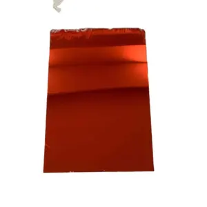 Vendita calda personalizzata 1-6mm di spessore specchio oro rosa plastica PMMA foglio acrilico