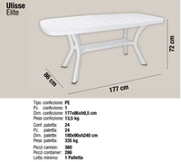 Plastique PP Durable Certifié ISO9001 TUV Italien, Écologique, Résistant aux UV, Imperméable, Résistant aux Intempéries, Moderne pour Cour et Parc