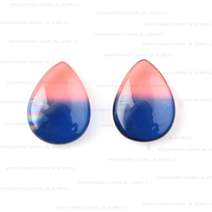 Proveedor de confianza Bio turmalina doble cuarzo 10x14mm forma de pera cuentas Briolette piedras preciosas sueltas para hacer joyas DIY hallazgos - Product Image 3