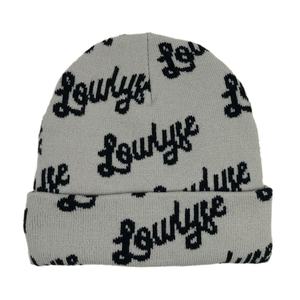 Gorro de cubo de punto Unisex con logotipo personalizado invierno moda cálido viaje común para ropa de playa - Product Image 1