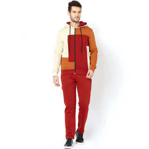 Survêtement décontracté pour homme 100 % coton, coupe-vent, respirant, antibactérien, léger, à capuche, délavé à l'acide, couleur unie, personnalisable OEM, vente en gros - Product Image 1