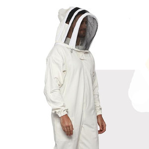 Traje de apicultura ventilado personalizado de alta calidad, chaqueta profesional, Material de protección redonda, nuevo traje de seguridad para Apicultura - Product Image 5