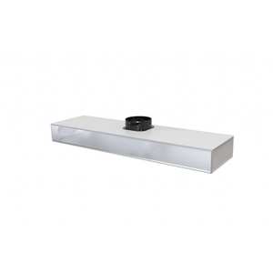 Difusor Lineal Tecnosystemi L.800 con Entradas Posterioras/Laterales de 2 Ranuras, con Registro de Aislamiento Plenum y Rejilla PWD300176 - Product Image 1