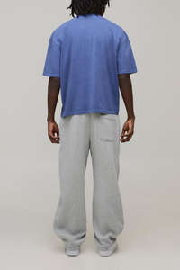 T-shirts personnalisés pour hommes 100 % coton, coupe classique, col rond, manches courtes, pour entraînement, sport, décontracté, devant uni, respirant, haute qualité - Product Image 2
