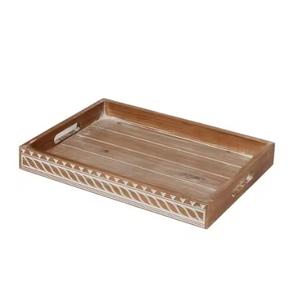 Round Large Wooden <b>Serving</b> <b>Trays</b> Perfect for <b>Party</b> Platters, Buffets & Catering Events Use Hot Selling - Product Image 6