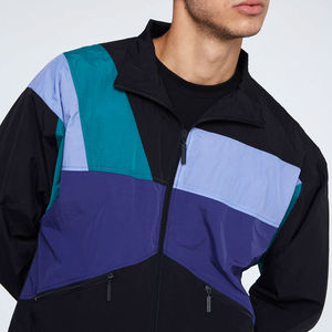 Conjunto Deportivo de Dos Piezas para Hombre, Chaqueta Cortavientos y Pantalones Deportivos de Nailon, con Cremallera, de Poliéster - Product Image 6