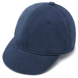 Wholesale Business Street Sporty 6-Panel Common Custom Embroidery Letter Unstructured Baseball Cap 100% Cotton Metal Image - Product Image 1