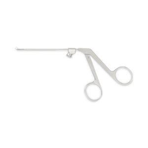 Pinces micro-coupelles de haute qualité, mâchoire ovale, courbées vers le haut, 9 mm x 1 mm, 80 mm, instruments chirurgicaux manuels en acier inoxydable pour ORL - Product Image 1