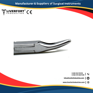 Micro Friedman 14cm/5,5 \ "hueso Dental de acero alemán Rongeur 90 grados en ángulo 1,3mm pinzas manuales de mandíbula para recontorneado de ajuste delicado - Product Image 4