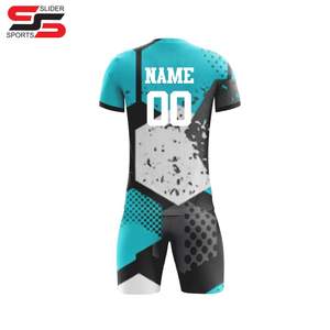 Uniformes de Fútbol Personalizados de Verano con Tecnología de Secado Rápido, Tratamiento Antiencogimiento, 100% Poliéster para Equipos - Product Image 4