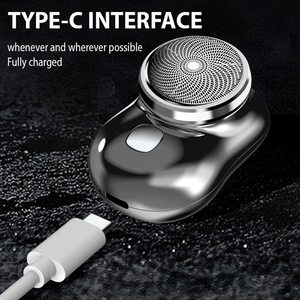 Afeitadora Eléctrica Portátil Mini para Hombre, Recargable por USB, Tamaño de Bolsillo para Cara y Barba, para Casa, Auto y Viajes - Product Image 6