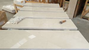 Elevadores de escalones de escalera 2025, color crema, Beige, relleno de mármol natural, pulido suave, acabado pulido o caído, hecho en Turquía - Product Image 5