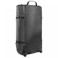 Sac de voyage à roulettes convertible en nylon gris chiné durable, grande capacité, multifonctionnel, sac à dos à roulettes