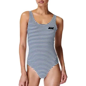 Venta al por mayor de moda logotipo personalizado ropa de verano natación ropa de playa trajes de baño para las mujeres