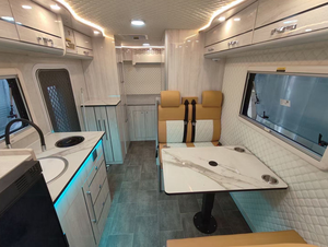 Autocaravana de Lujo Lista para Enviar, en Oferta, Casa Rodante Móvil para Viajes al Aire Libre - Product Image 3