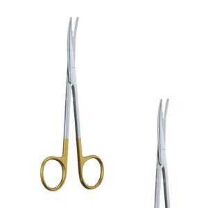 Tijeras Metzenbaum, inserto duro de carburo de tungsteno, 230mm de largo, recto, 145mm de largo, fabricante de instrumentos quirúrgicos de Pakistán - Product Image 1