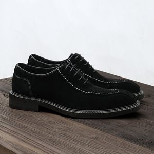Zapatos Mocasines de Piel de Becerro con Detalles Cosidos a Mano y Soporte para el Arco del Pie, Zapatos de Vestir para Hombre - Product Image 1