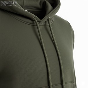 Sudadera con Capucha de Forro Polar para Hombre, Informal, de Invierno, de Gran Tamaño, Transpirable, de Secado Rápido, de Poliéster/Algodón, Nueva Colección 2025 - Product Image 3